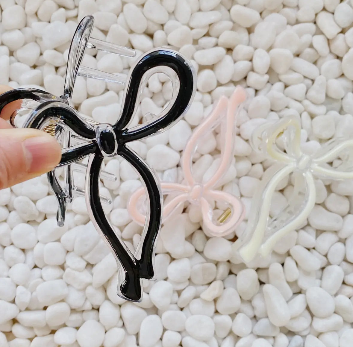 Bow Hair Claw Clip